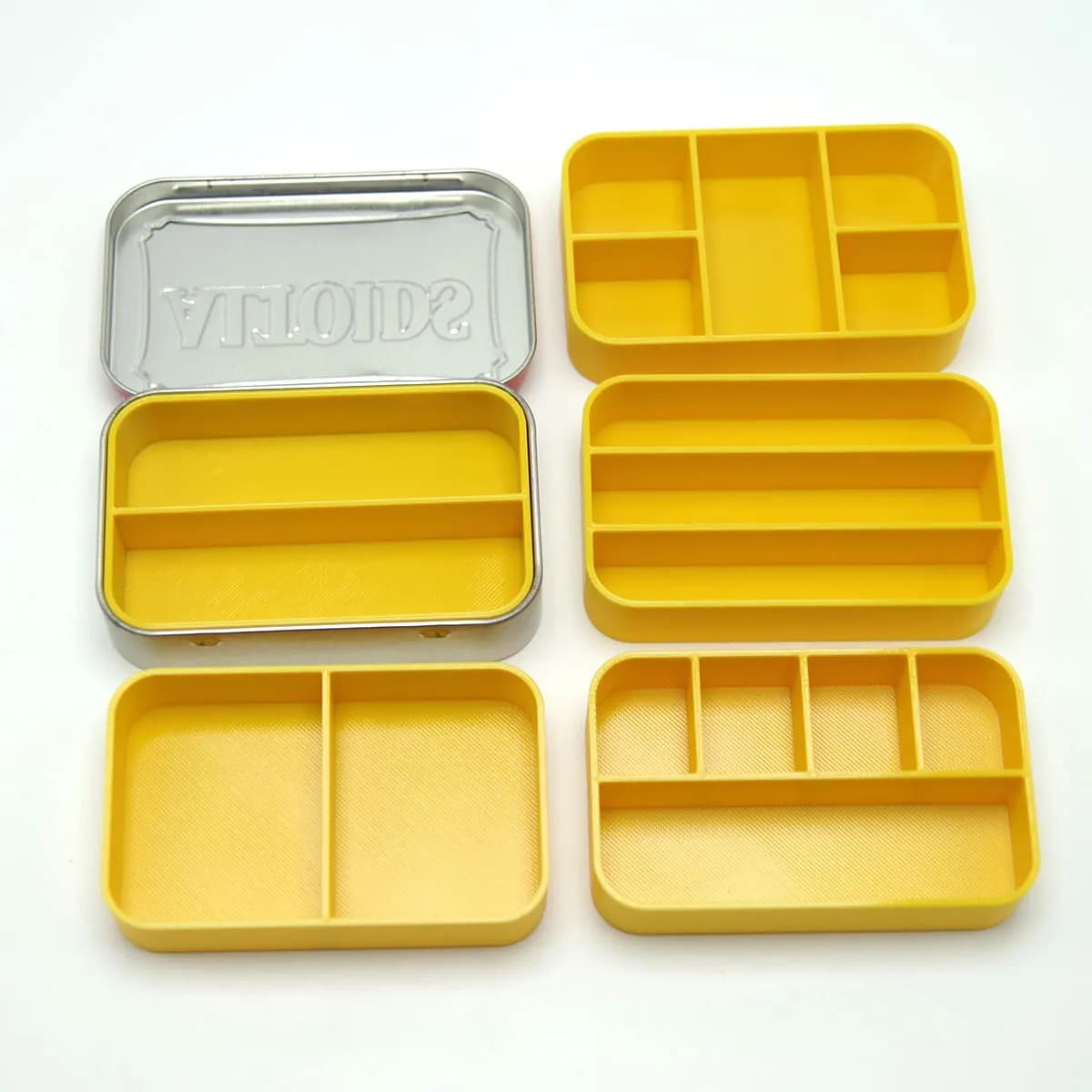 Boîte à pilules de survie pour Altoid, palette d'évaluateur, boîte de survie Bugout, boîtes pour Altoids, 18 pièces