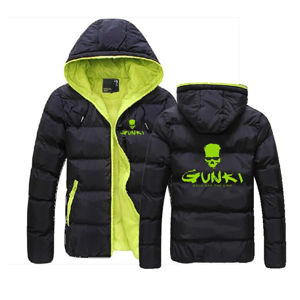 Gunki 2024 nouveaux hommes automne et hiver offre spéciale Six couleurs coton veste décontracté à capuche confortable couleur unie mode manteau