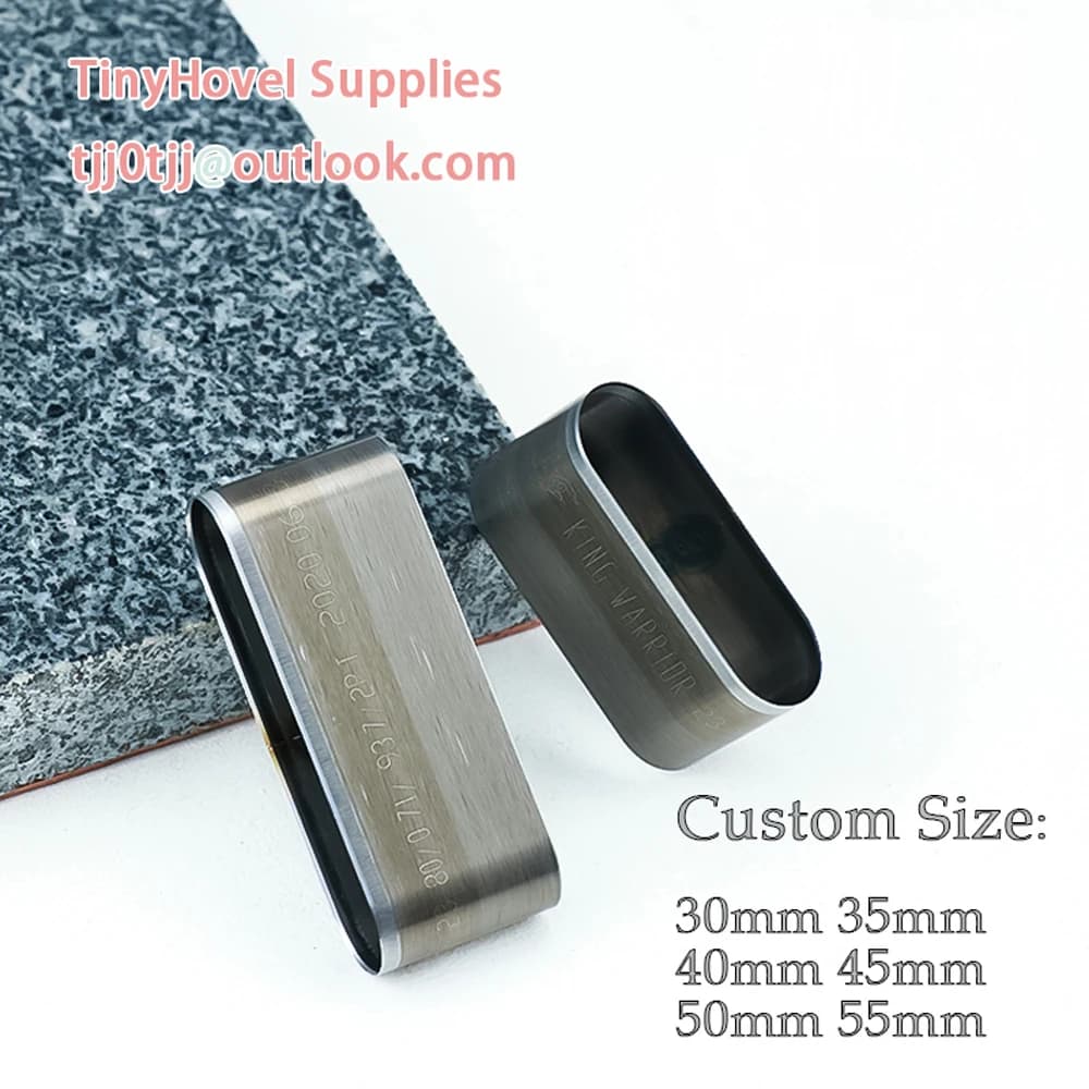 Règle en acier à trou plat rectangulaire de 4mm à 100mm, moule de découpe pour le cuir, poinçon à trou plat en acier pour l'artisanat du cuir