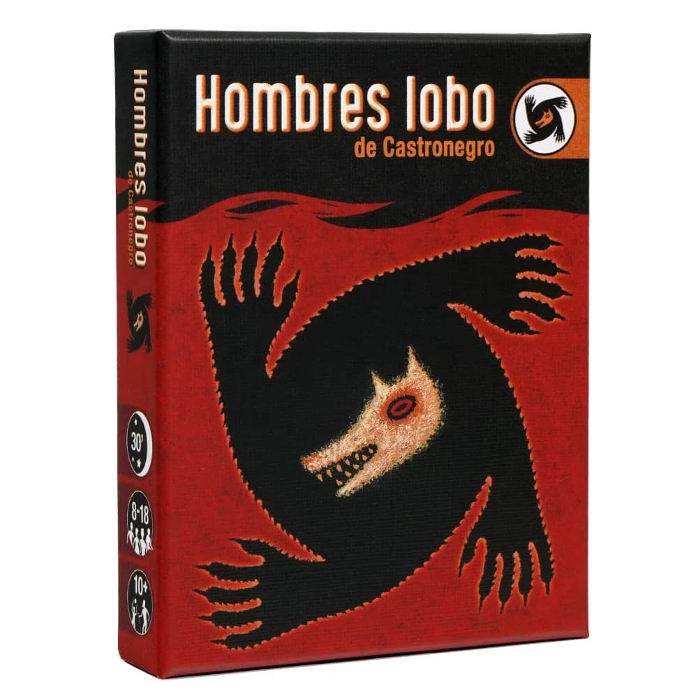 Le loup-garou cartes un jeu de table 24 avec guide en papier, puzzle loisirs famille ami fête jeu de société, cadeaux de Noël d'Halloween