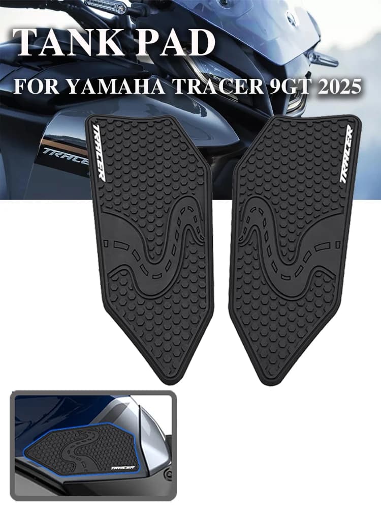 Protecteur de tampon de réservoir antidérapant, pour YAMAHA tracer 9 TRACER9GT TRACER 9 GT +, autocollant en caoutchouc pour réservoir de