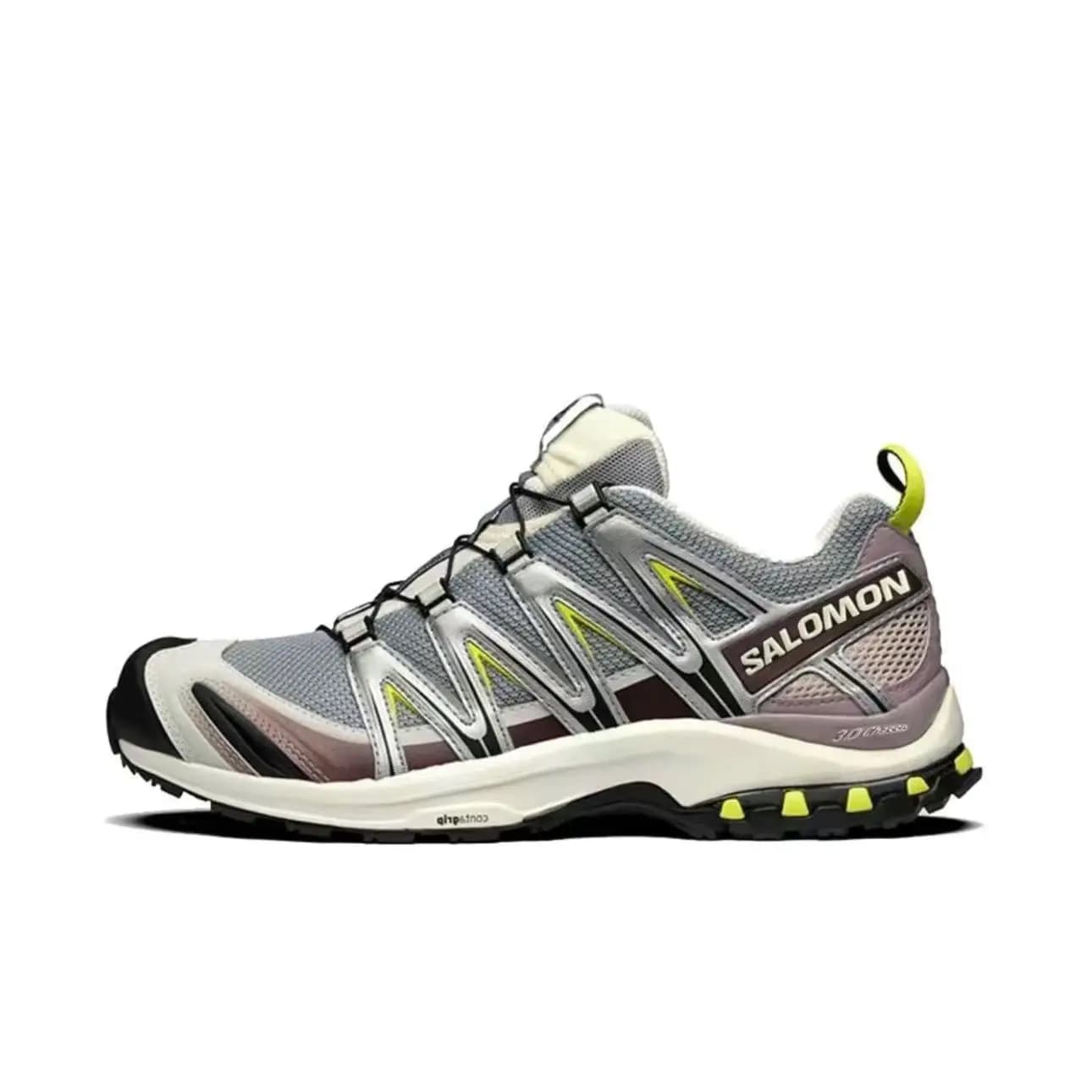 SALOMON XA Pro 3D Multicolore Rétro Chaussures de Randonnée Fonctionnelles et Décontractées