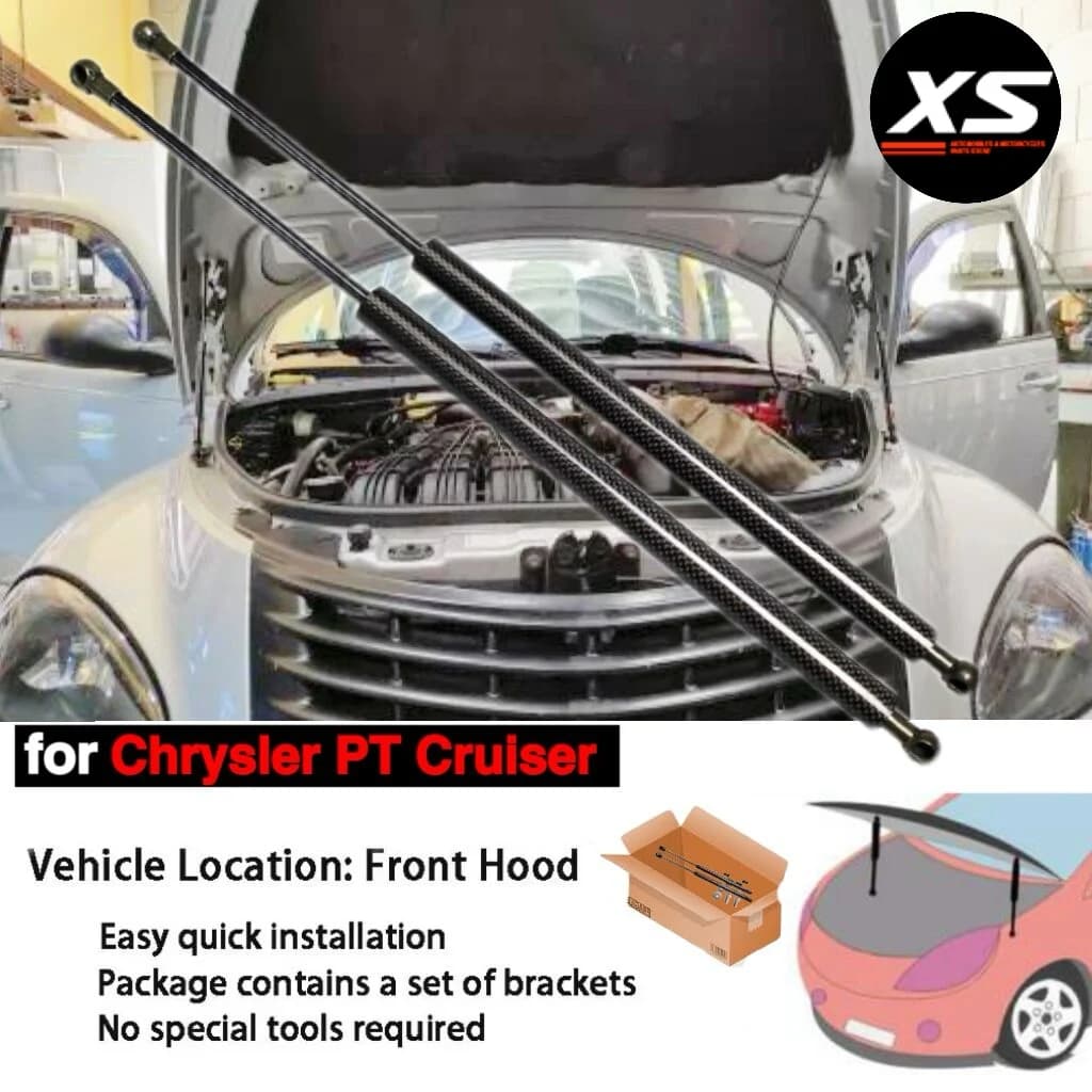 Entretoises de capot à gaz pour Chrysler PT Cruiser 2001 – 2010, Supports de levage modifiés, amortisseurs de moteur, accessoires de ressorts