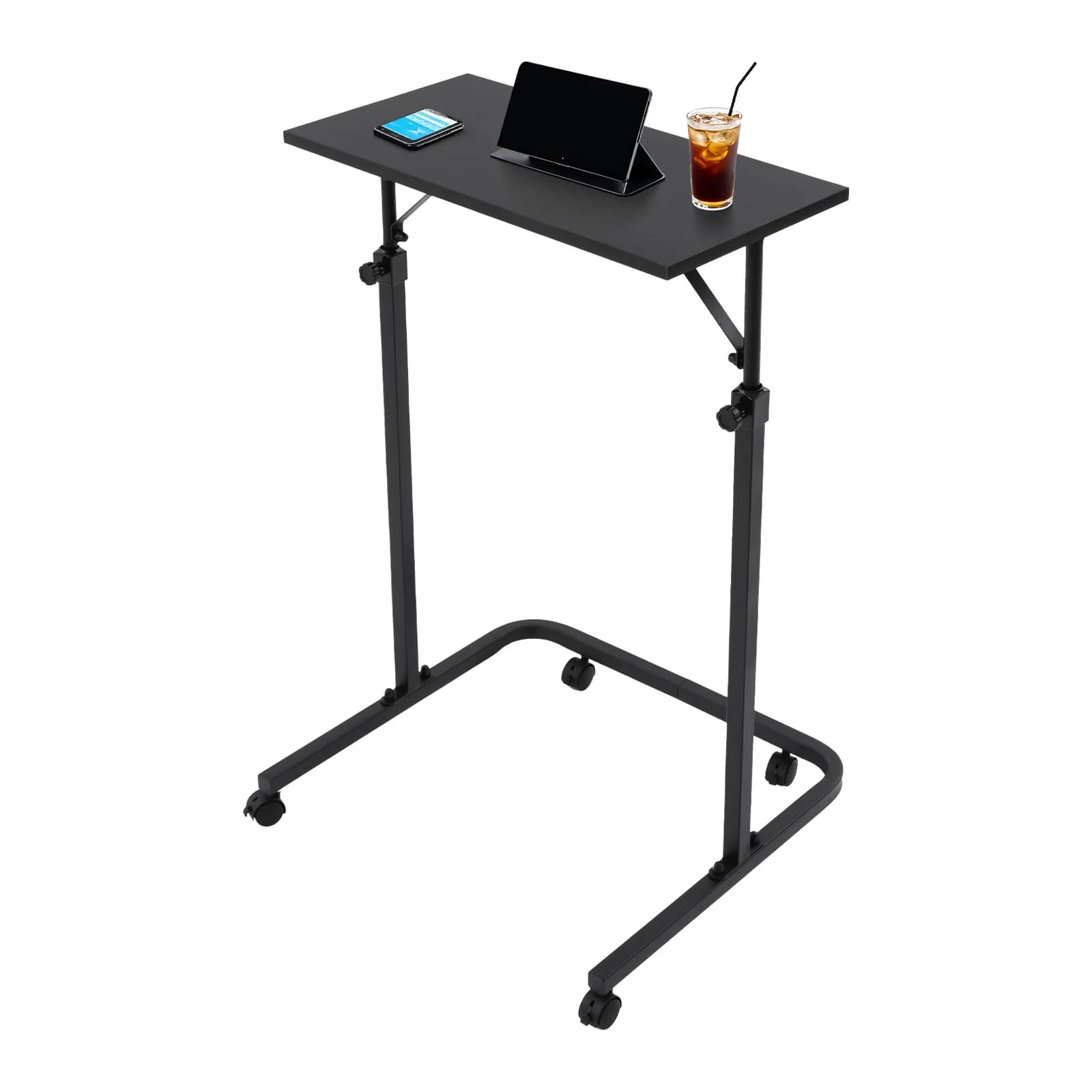 Table d'entraînement réglable, bureau d'entraînement de vélo d'intérieur, chargement de 15 kg pour maisons, bureaux, gymnases