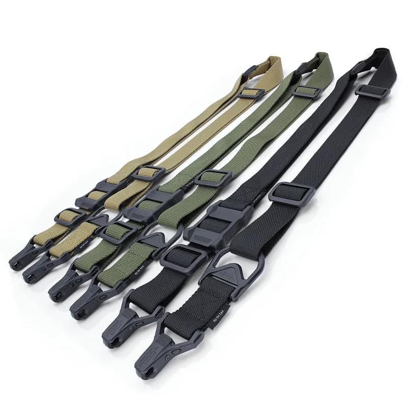 Élingue tactique MS3 – Élingue polyvalente à un point/double point pour les missions CS, les activités de chasse et l'entraînement sur la