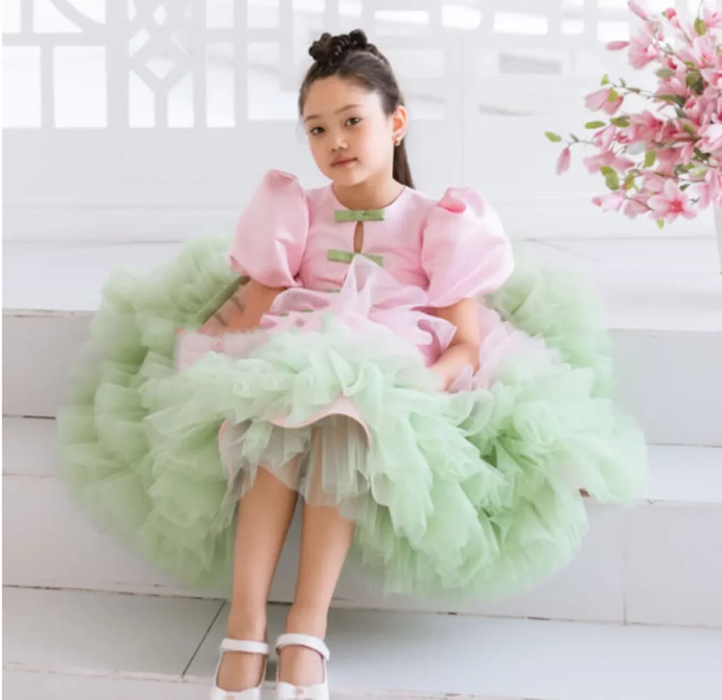 Robe de demoiselle d'honneur dorée pour enfants, robe de Rhde reconstitution historique de vacances pour enfants, robe de princesse élégante pour
