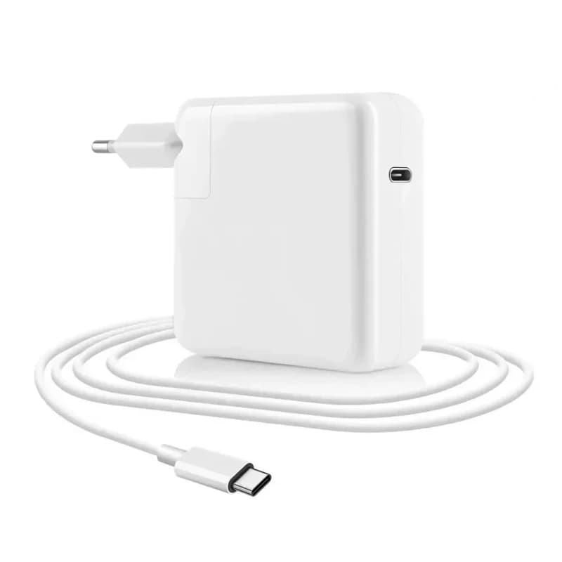 Adaptateur d'alimentation USB-C 61W 87W 96W PD3.0/QC3.0, câble de chargeur 45W/60W/85W pour MacBook 13 "15" Pro/Air A1502 iPhone/iPad Pro