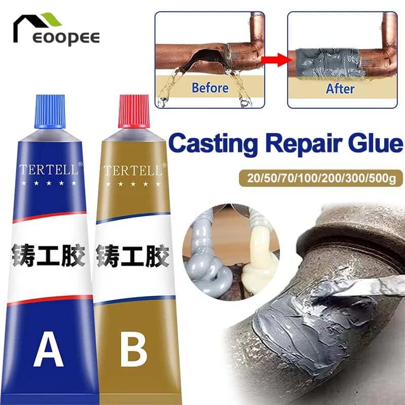 Colle Extra forte pour réparation magique, colle de moulage AB, pâte liquide pour réparation du métal, soudure à froid, mastic de liaison