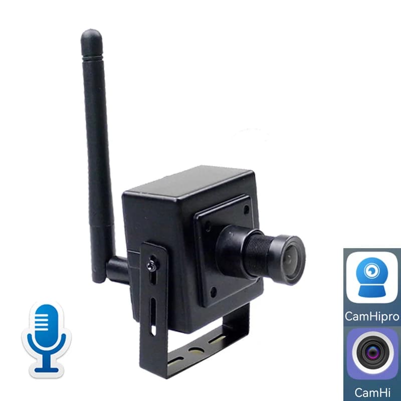 Mini caméra Ip 1080P HD sans fil Audio WIFI caméras CCTV maison intelligente caméra vidéo Wi-fi Micro carte Onvif Camhi Camhipro