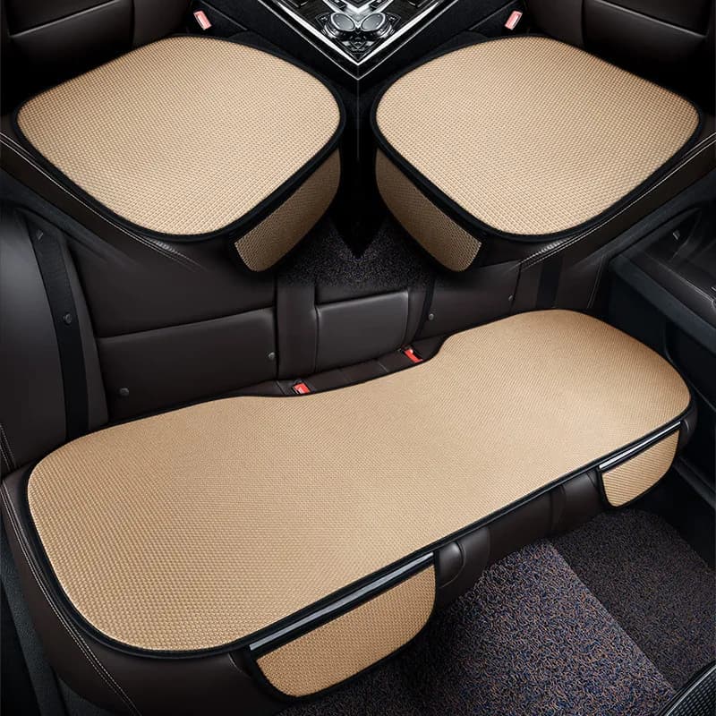 Coussin de siège de voiture respirant Ice InjSeat, été, une pièce, antidérapant, cool, ensemble de 3 pièces, quatre saisons, nouveau