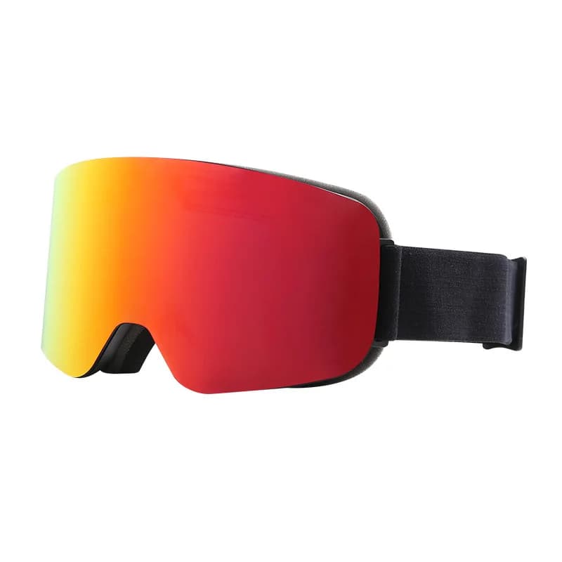 Grand Ski Snowboard lunettes femmes hommes Ski lunettes masque UV 400 neige Protection sur lunettes adulte Double Anti-buée cylindrique