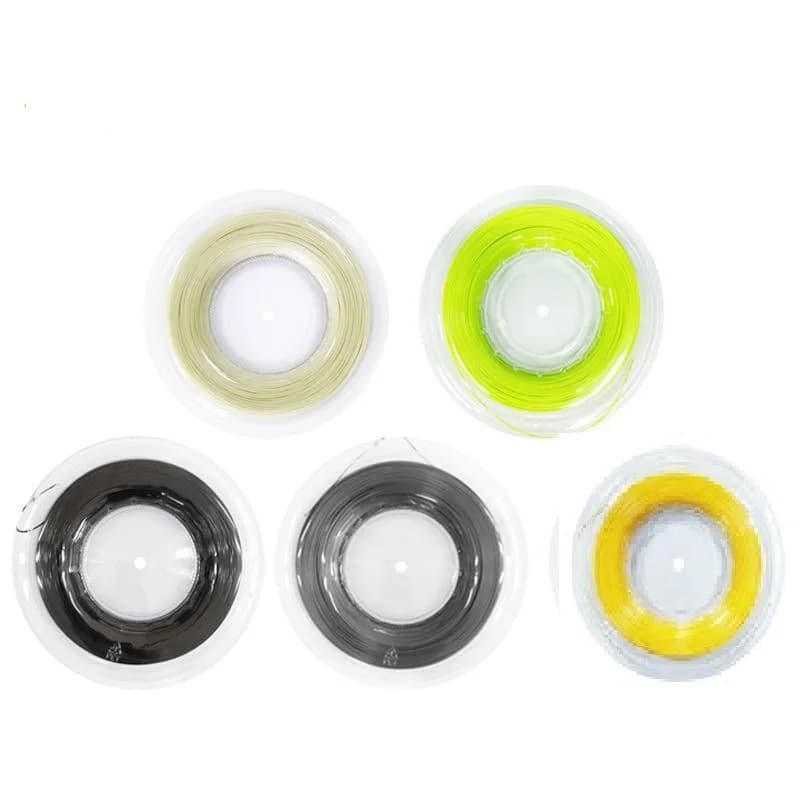 Cordes de raquette de Tennis Alu Power Nylon rugueux 125 200m/bobine 5 couleurs