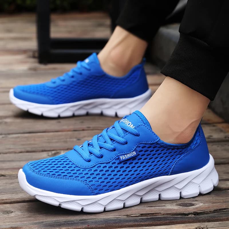 YRZL hommes Tennis léger respirant maille chaussures de Sport en plein air Jogging course marche haute qualité Sport baskets pour hommes