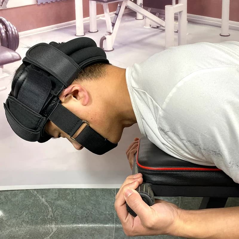 Casque d'entraînement lesté pour la force musculaire, la tête, le cou, les vertèbres cervicales, la force musculaire, le sac de sable