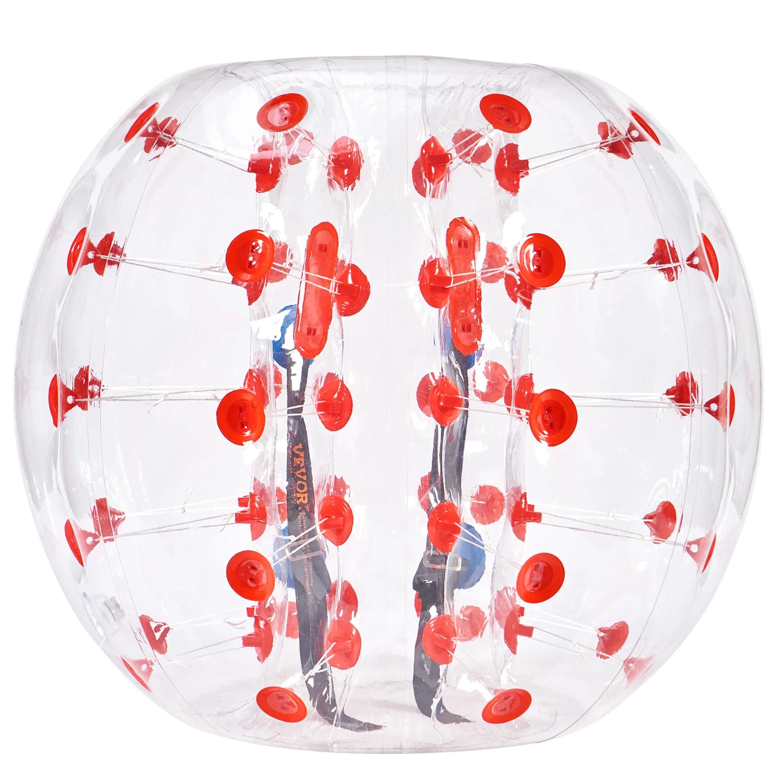 SucceBuy boule de pare-chocs gonflable 4FT/1.2M corps Sumo Zorb balles pour adolescent et adulte 0.8mm PVC balles à bulles pare-chocs Bopper jouets