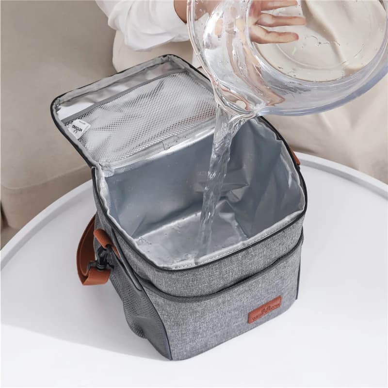 10L conservation de la chaleur sac de réfrigération feuille étanche pique-nique bureau étudiant Portable thermique Camping déjeuner sac dîner