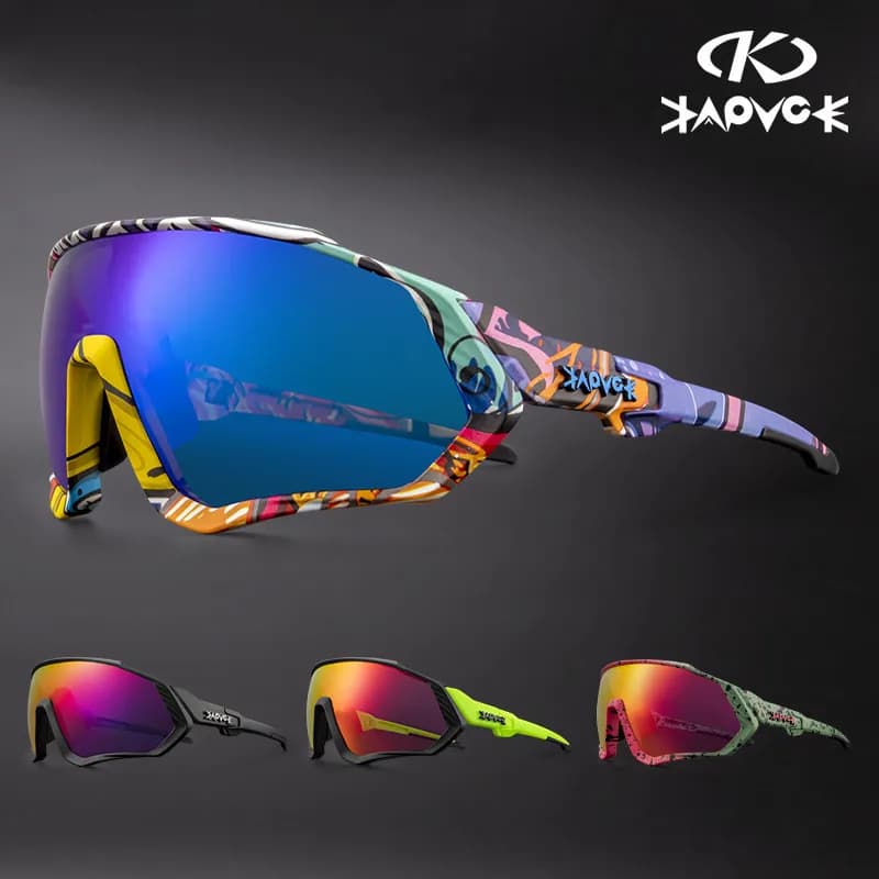 Équitation cyclisme lunettes de soleil vtt UV400 sport cyclisme lunettes lunettes vélo VTT lunettes hommes femmes cyclisme lunettes