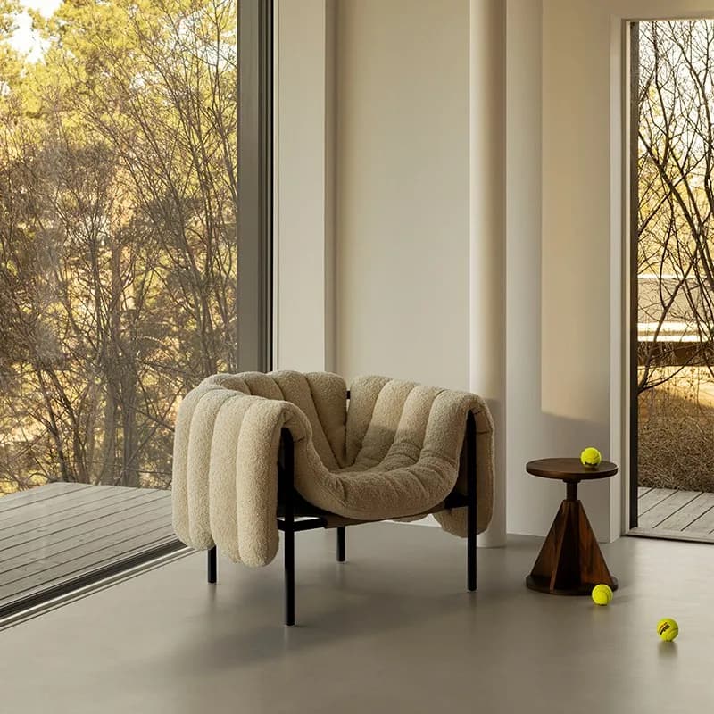 Canapé simple bouffant de luxe nordique, fauteuil de loisirs extraterrestre, fauteuil paresseux, meubles de chaise de style loft, villa design,
