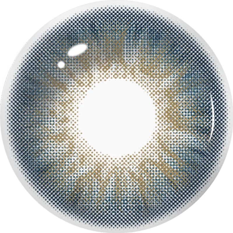 DUOXIU – lentilles de contact colorées pour les yeux, 2 pièces, lentilles pour myopie, lentilles vertes avec dioptries, lentilles pour yeux bleus,