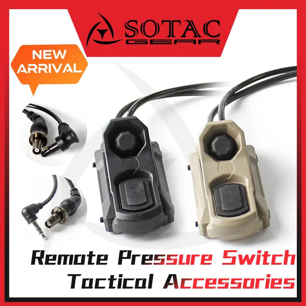 SOTAC GEAR AXON DUAL Bouton de commutation pour projecteur laser SF et accessoires combo pointeur laser