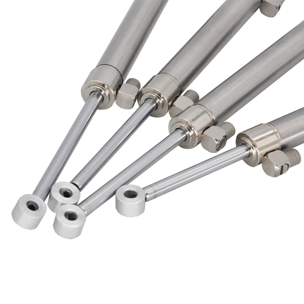 HUINA 1594 1592 1593 1580 cylindre d'huile 50/ 65/ 75mm course mise à niveau Kabolite Double-E 1/14 RC pièces de modèle d'excavatrice hydraulique
