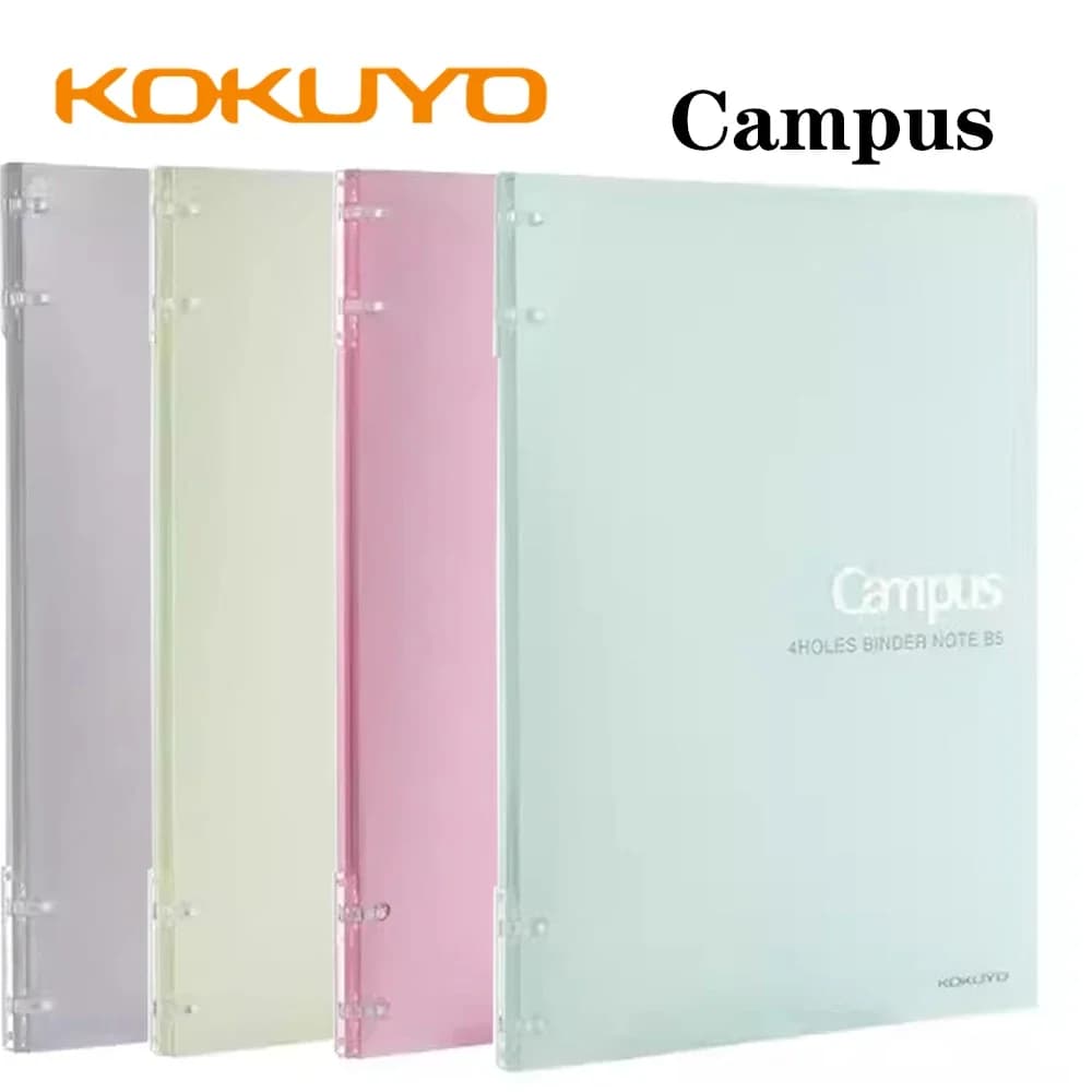 Japon Kokuyo Campus cahier livre à feuilles mobiles quatre trous mince Portable cahier A5/B5 Non à main papeterie de bureau