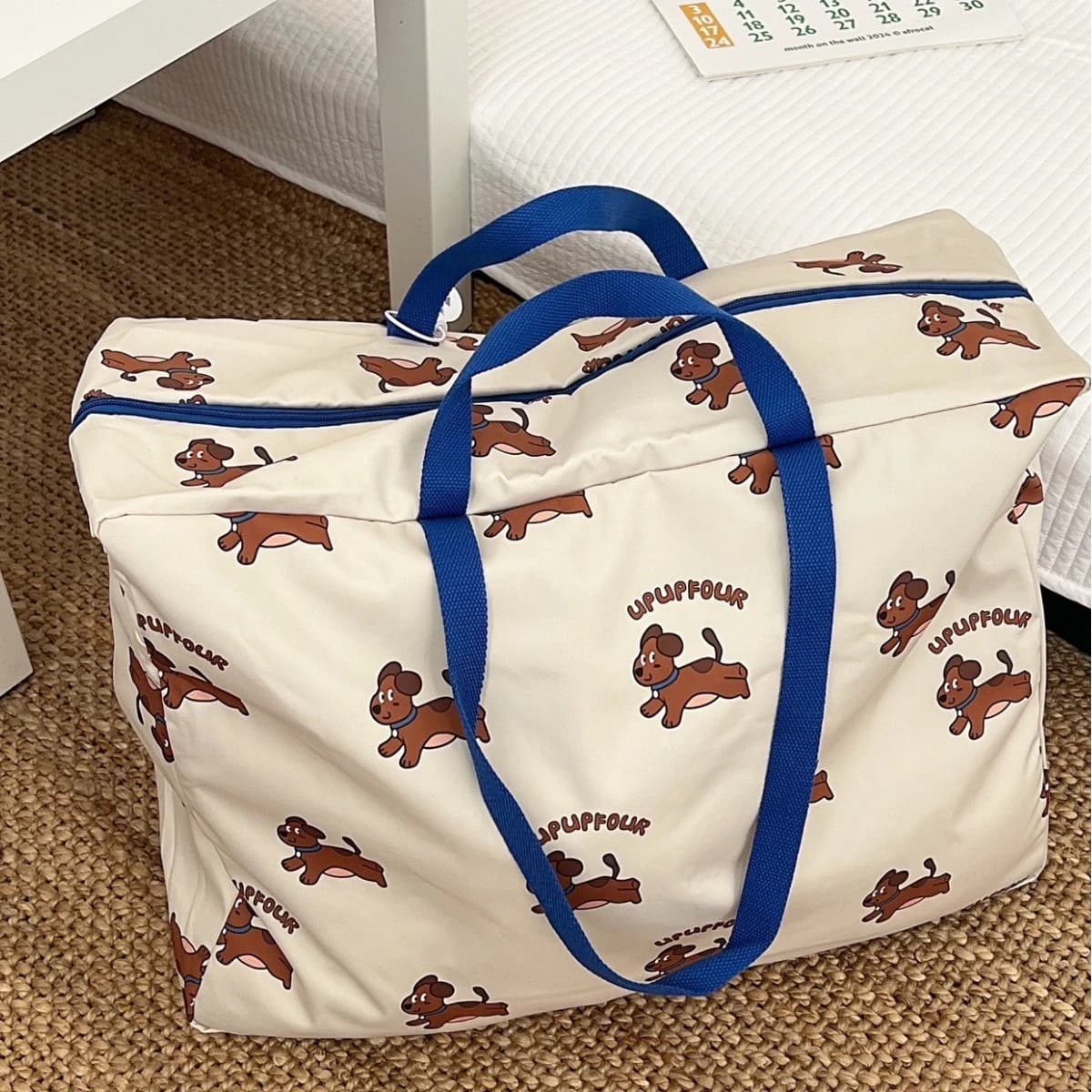 Sac de rangement grande capacité pour couettes, articles de bébé, sac de voyage imperméable pour maman, organisateur de vêtements et couches pour