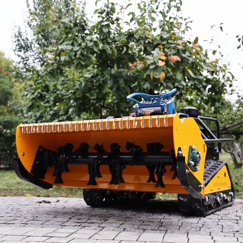 Nouveau broyeur de puces d'herbe de verger de ferme de force industrielle de tondeuse à gazon à lame pivotante personnalisée 2025
