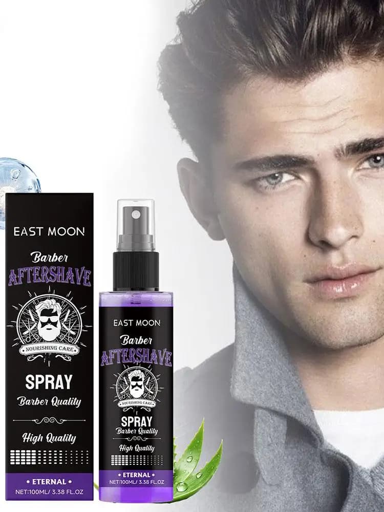 Spray après-rasage hydratant en profondeur, 100ml, réparation efficace, apaise la barbe, réduit les rougeurs, gonflement, Non gras, doux