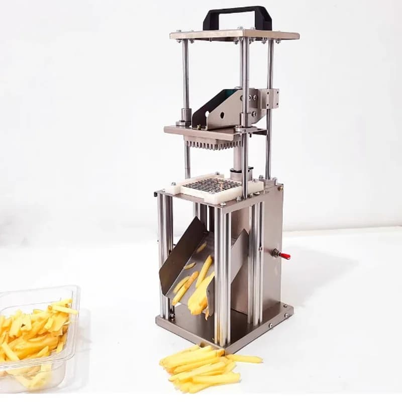Machine électrique multifonctionnelle pour frites, Machine commerciale de découpe automatique de chips de pommes de terre, cuisine domestique