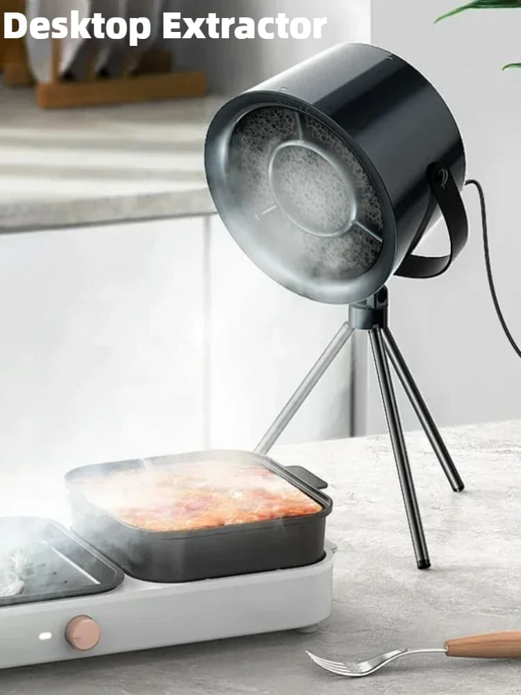 Nouvelles hottes de bureau USB, ventilateur d'extraction Portable alimenté par USB, petite hotte de cuisine, extracteur de Barbecue, grande hotte