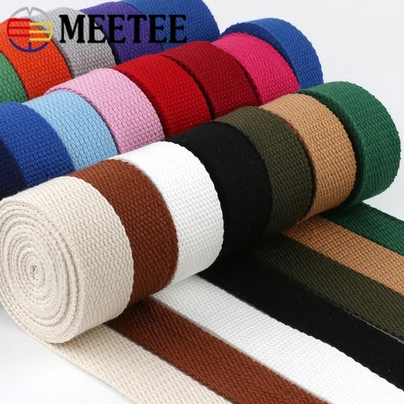 Bandes de Sangle en Toile pour Sac à Dos, Ceinture de Sécurité, Ruban pour Collier de Chien, Couture, Bricolage, Accessoire de Reliure Polarisée,