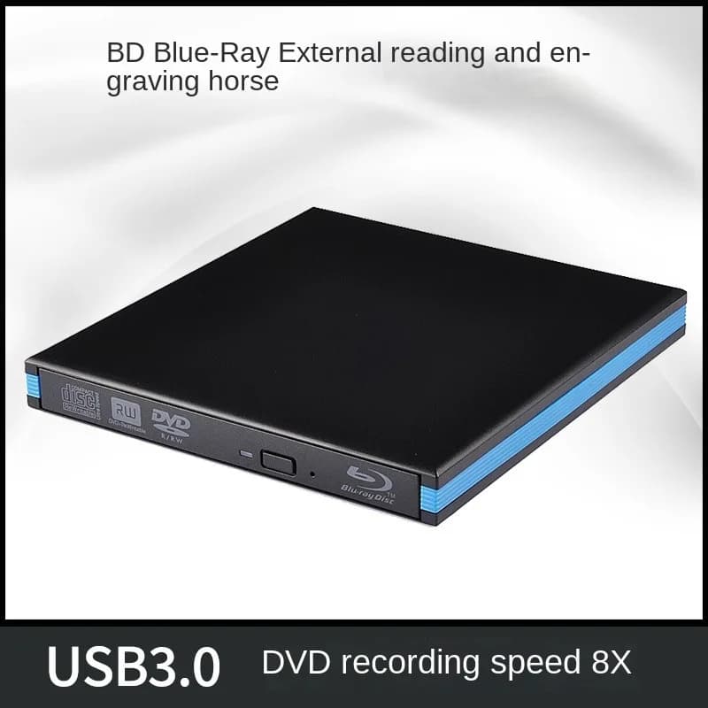Lecteur graveur Blu-Ray USB 3.0 CD DVD lecteur Bluray externe lecteur graveur pour Windows MacBook ordinateur portable de bureau