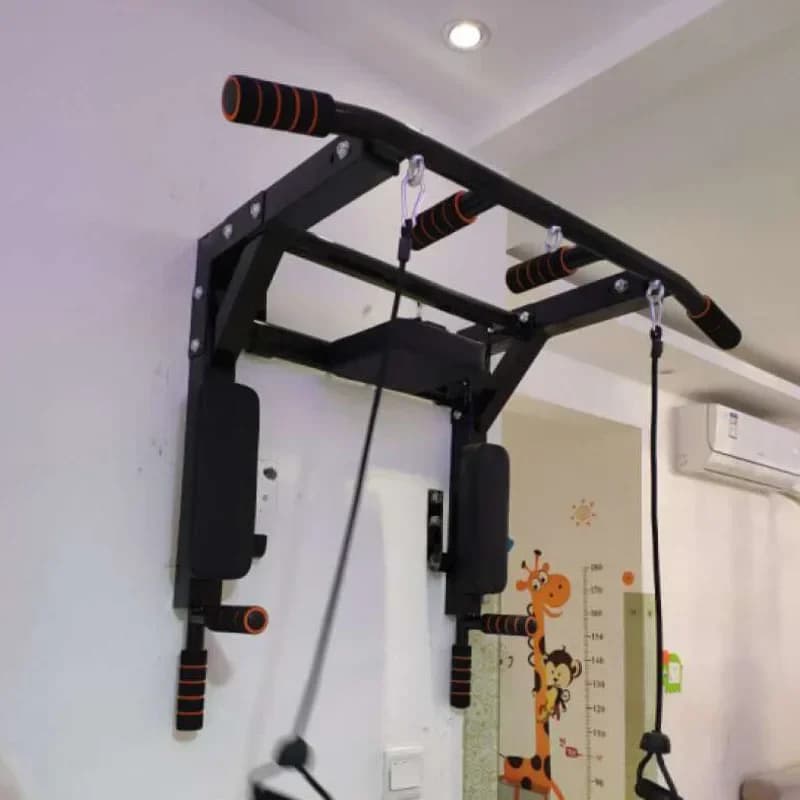 Barre de traction de gymnastique à domicile, barre horizontale murale, équipement de Fitness d'intérieur, corde de puissance de boxe, entraînement