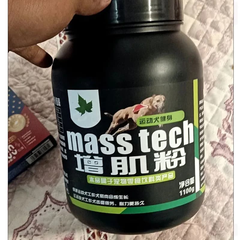 Poudre de protéines nutritionnelles pour animaux de compagnie, 1100g, augmente la croissance musculaire, améliore la vitesse d'endurance, spéciale