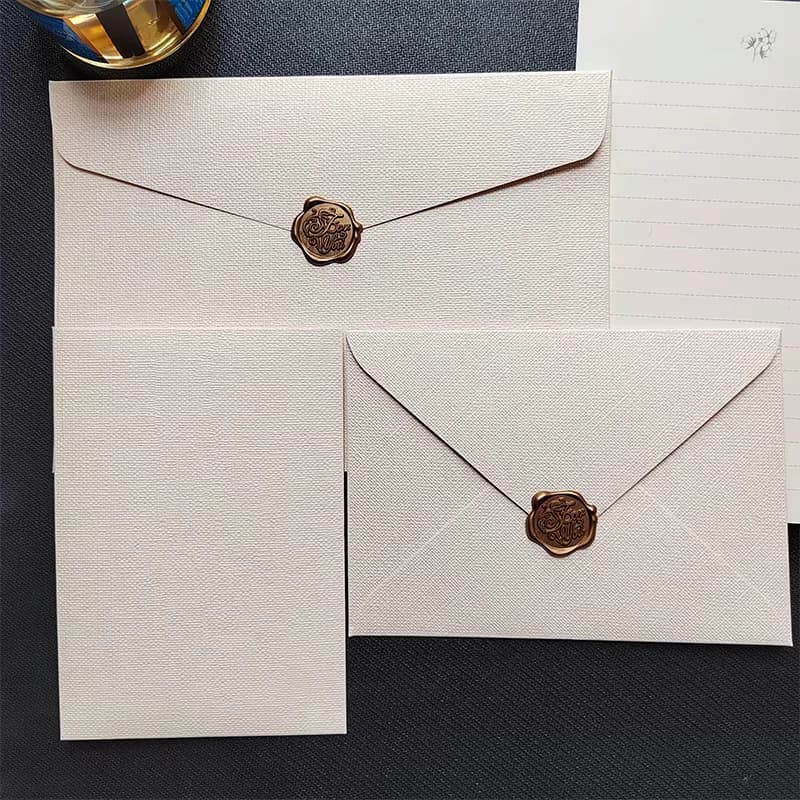 30 pcs/lot enveloppes pour Invitations de mariage affaires de haute qualité 250g 17.5x12.5 cm Texture papier fournitures de papeterie sac de