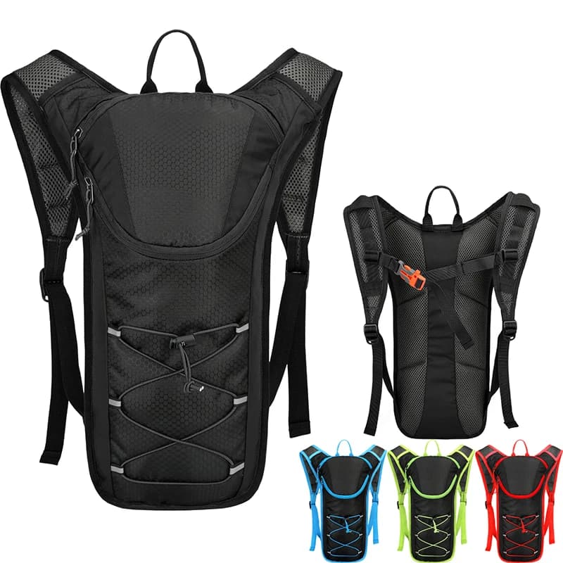 Ultra léger Sac à dos étanche pour vélo, sac à eau de rangement, sac à dos d'hydratation pour course à pied, escalade, Jogging Casque