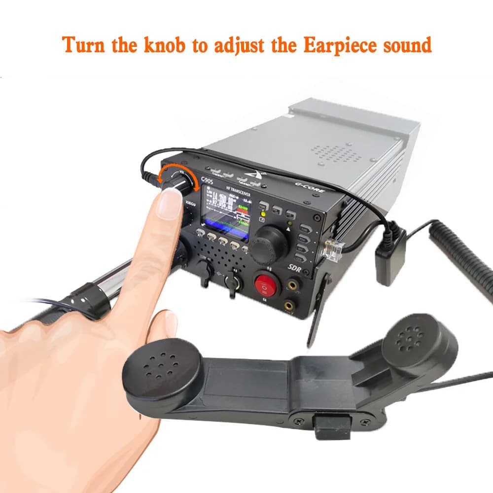 XIEGU-Microphone de communication d'urgence à ondes courtes, HF Transcsec, G90, G90S, X6100, X6200, déterminer