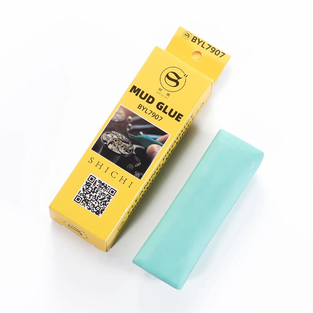 Bergeon professionnel 6033 outil de dépoussiérage de montre verte Rodico mastic nettoyeur de cadran de montre pour horloger 1 pièce accessoire de