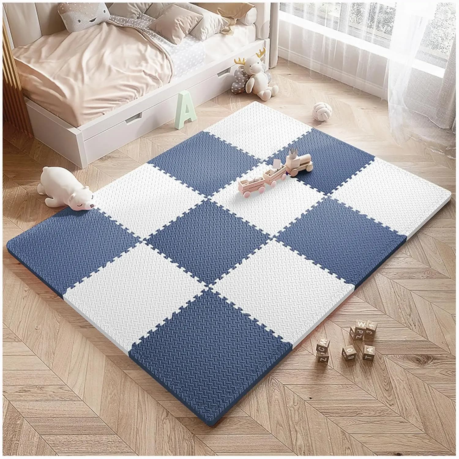 Tapis de sol en mousse pour yoga et fitness, puzzle, sport, gym, protection du cuir chevelu oligscalp Mars, antidérapant, épissage, entraînement
