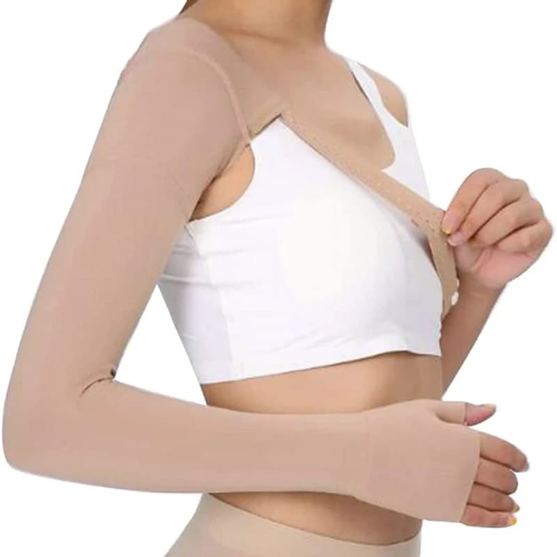Manchon de bras de compression post-mastectomie, élastique, anti-gonflement, coude, soutien de la l'hypothèse, œdème, gonflement, lymphhate, 30 ~