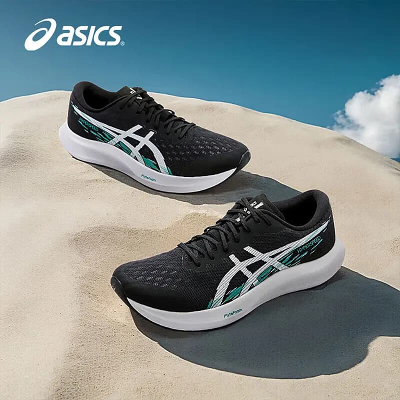 Asics chaussures pour hommes Hyper Speed 4 chaussures de course chaussures de course à rebond absorbant les chocs chaussures de sport 1011B874-002