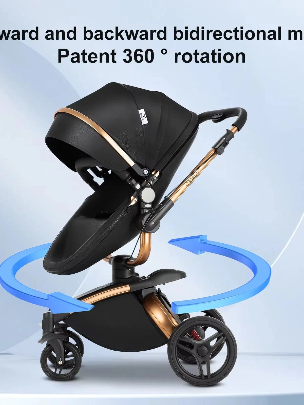Poussette 3 en 1 pour bébé, accessoires pour poussette, articles pour nouveau-né, landau pour bébé, poussette quatre roues, poussette légère,
