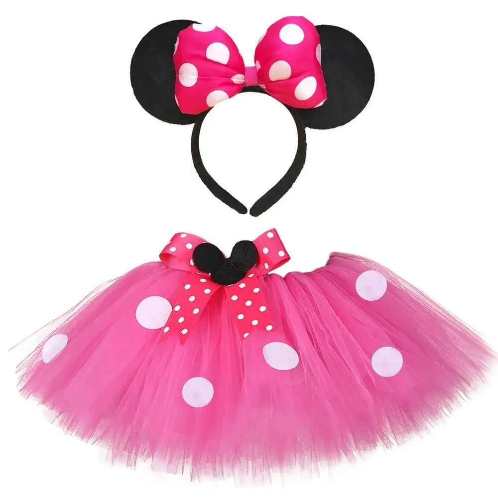 Jupe tutu de danseuse de dessin animé pour bébés filles, tenue de ballet moelleuse avec grand nœud, costumes de fête d'anniversaire pour