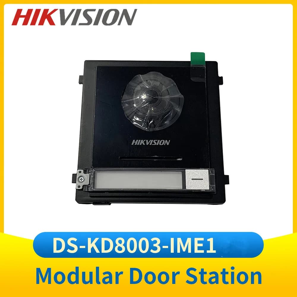 Hikvision – Station de porte modulaire originale DS-KD8003-IME1(B), avec support de montage, Module clavier DS-KD-ACF1 DS-KD-ACW2 DS-KD-KP