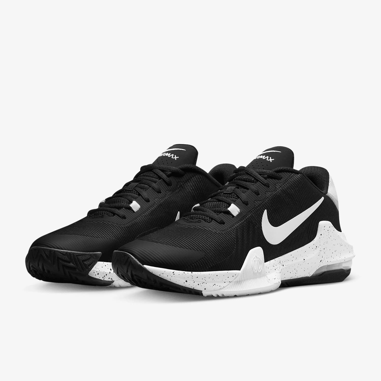 Nike officiel véritable Impact 4 chaussures de basket-ball durables à lacets pour hommes DM1124-011