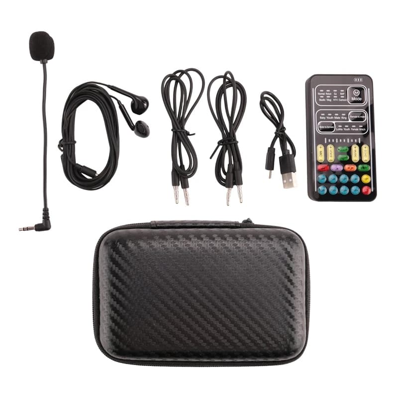 Machine à effets multifonctionnelle pour téléphone et commutateur, changeur de voix, déterminer le son du microphone, I9