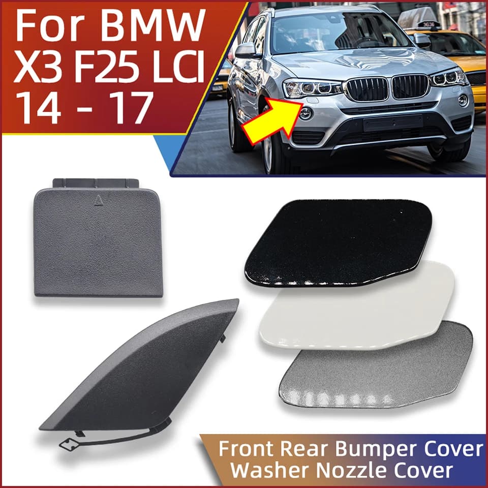 Pièces d'auto de haute qualité pour BMW X3 F25 LCI Version ordinaire 2014-2017 couvercle de pare-chocs avant arrière couvercle de lave-phare