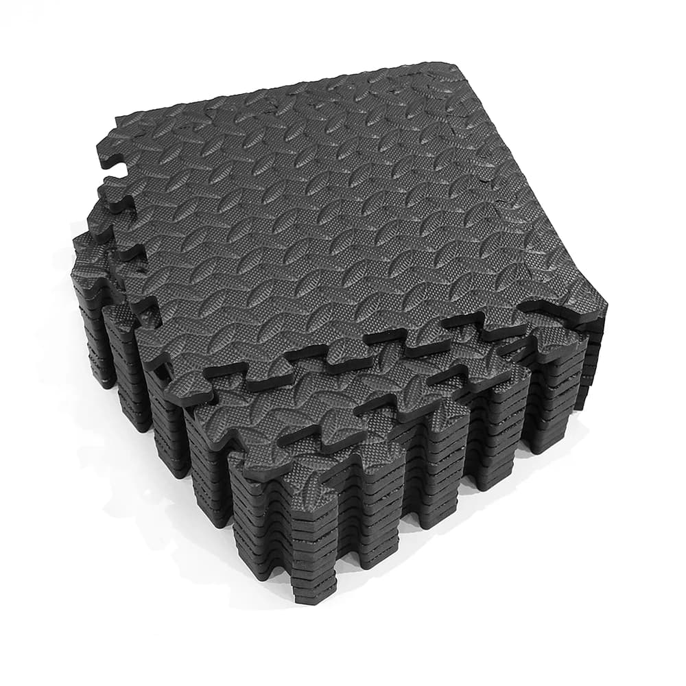 Tapis de sol pour salle de sport, Tatami, Tapis de fitness puzzle, Tapis de sport, Dalles de sol en mousse EVA emboîtables pour salle de sport, Tapis