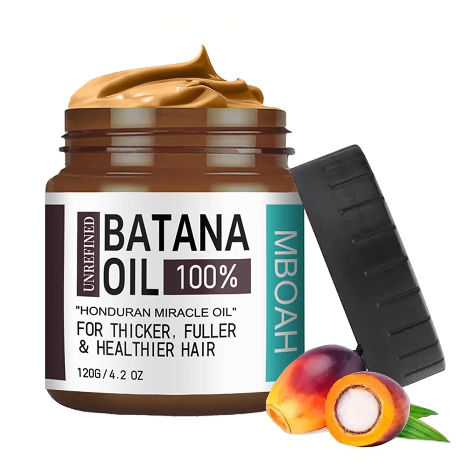 Huile de Batana 100 % d'Honduras - Get Fuller, plus épais, plus sain - Great Men Conditioner Haircare Soyeux - Huile nutritionnelle pour cheveux